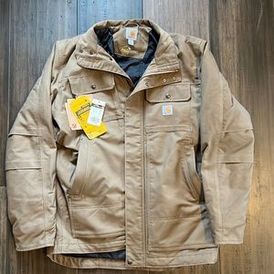 Men’s Carhartt Full Swing Quick Duck Insulated Coat. Size Medium